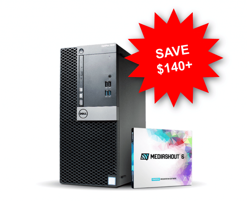 Computers built for church presentations MediaShout Church Presentation Software & Media