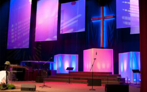 church stage lighting ideas